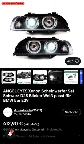 Angel eyes xenon scheinwerfer - angel,